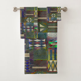 Diseño de parches de estilo africano