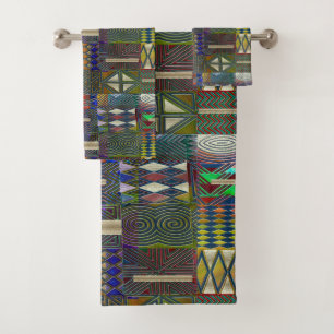 Diseño de parches de estilo africano