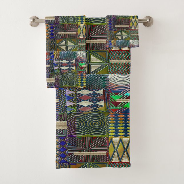 Diseño de parches de estilo africano (In situ)