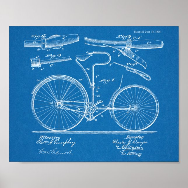 Diseño de patente de arte de diseño de freno de bi (Frente)