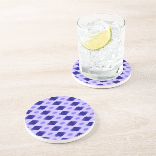 Diseño de patrón colorido de posavasos (Lado)