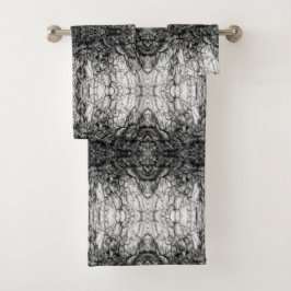 Diseño de patrón de foto en blanco y negro de cort