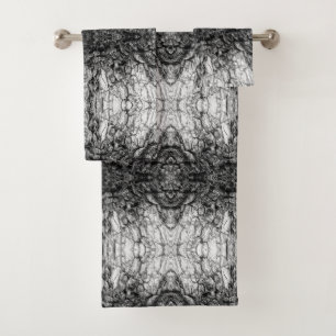 Diseño de patrón de foto en blanco y negro de cort