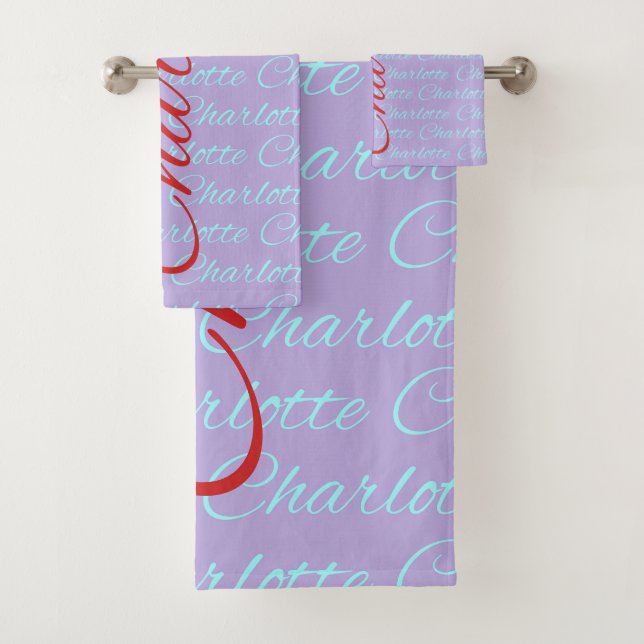 Diseño de patrón de nombre Charlotte (In situ)