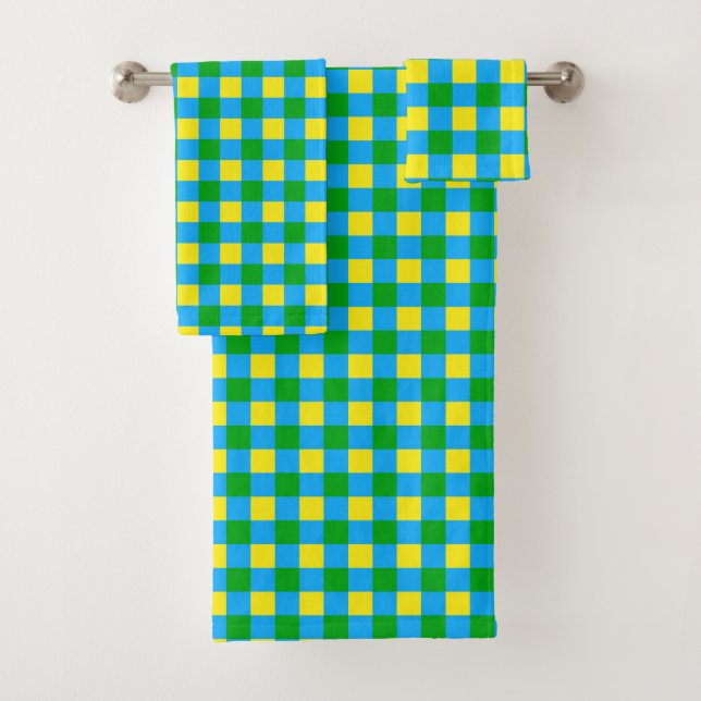 Diseño de patrón de placa de cheque amarillo verde (In situ)