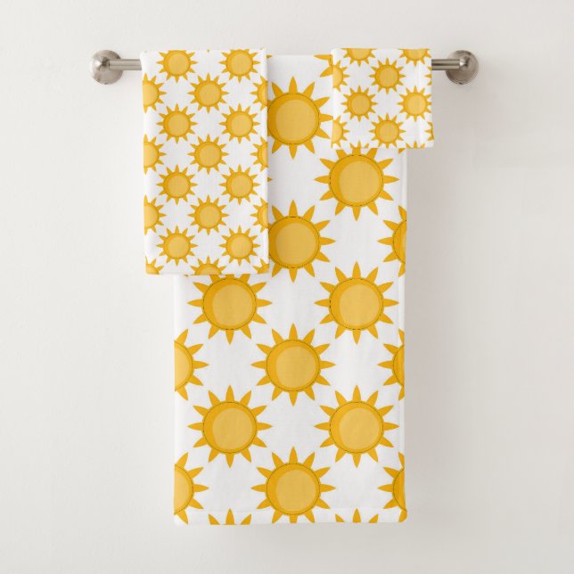 Diseño de patrón de sol en blanco (In situ)