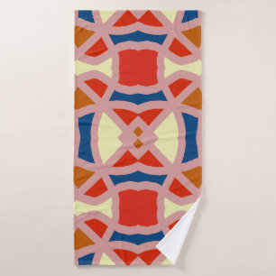 Diseño de patrones de impresión de tela multicolor