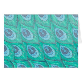 Diseño de patrones verde azulados para el pavo rea