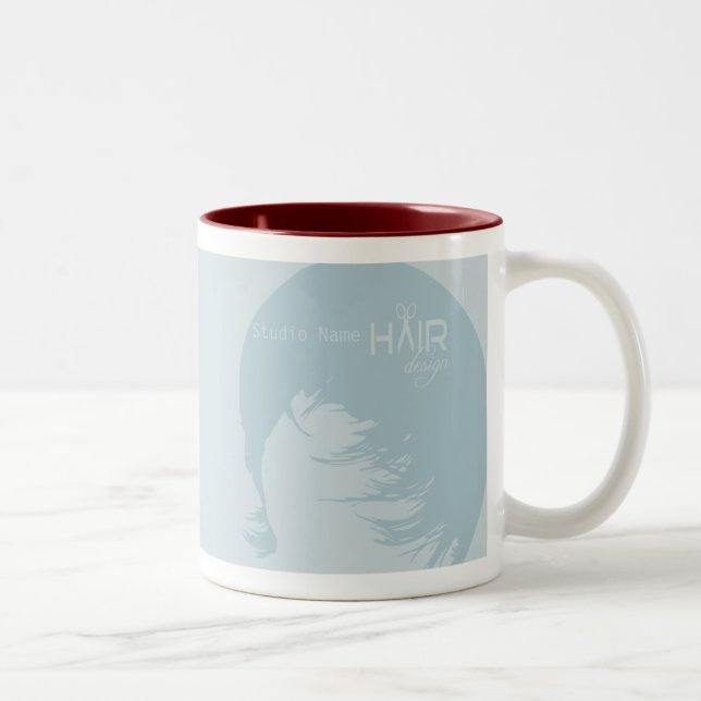 Diseño de pelo 1 - Mug, Copa (Derecha)
