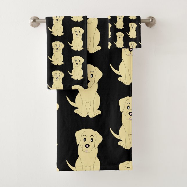 Diseño de perros amarillos de Labrador (In situ)