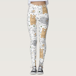 Diseño de perros leggings