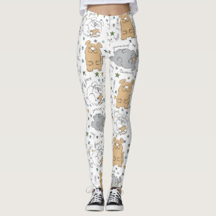 Diseño de perros leggings