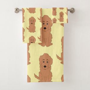 Diseño de perros Red Goldendoodle