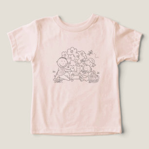 Diseño de picnic divertido de verano para bebé
