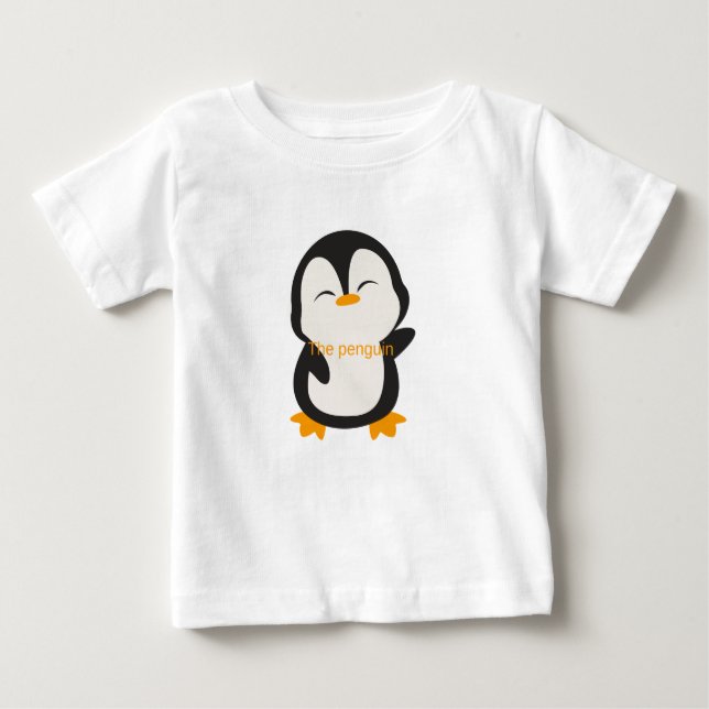 diseño de pingüino camiseta para niños diseño únic (Anverso)