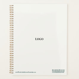 Diseño de planificador de lujo profesional minimal