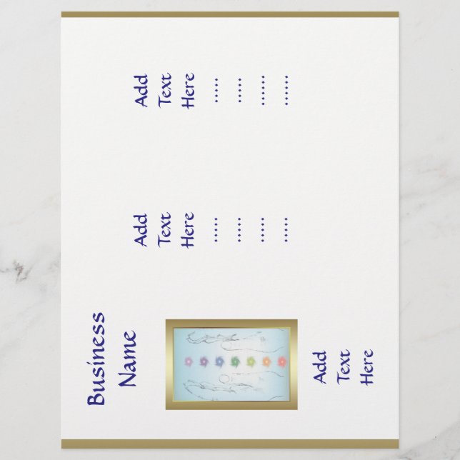 Diseño de plantilla Tríplio de Manos de Curación H (Anverso)