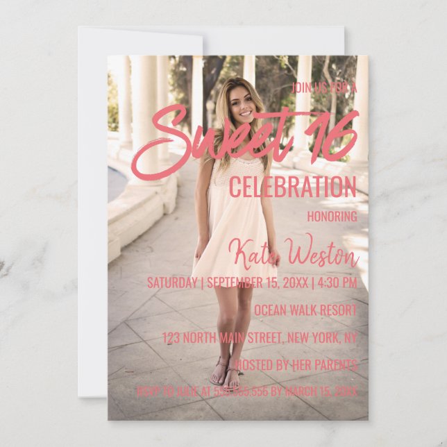 Diseño de plantillas de Personalizado de Invitació (Anverso)