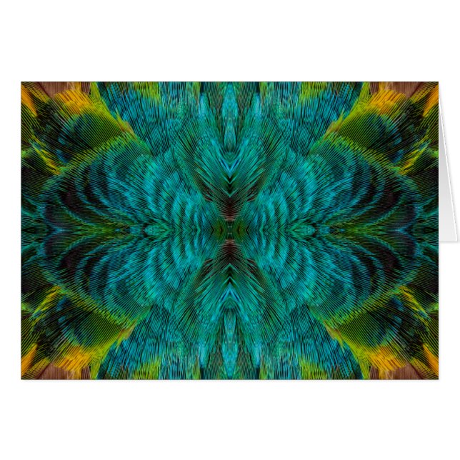 Diseño de pluma caleidoscopio (Anverso (Horizontal))