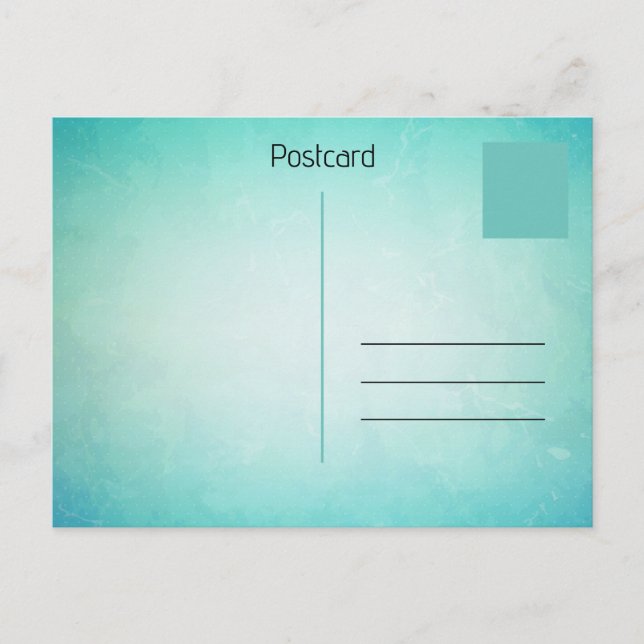 Diseño de postales de color creativo (Anverso)