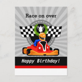 Diseño de postales GO KART