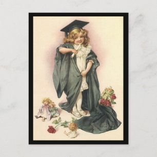 Diseño de postales para la graduación de VINTAGE