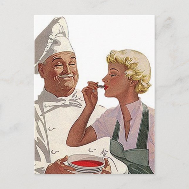 Diseño de postales para tarjetas de recetas para c (Anverso)