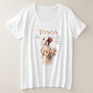 Diseño de póster de ópera vintage de Tosca - Pucci