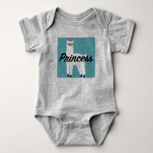 Diseño de Princesa Lama - Bodysuit de Jersey para 