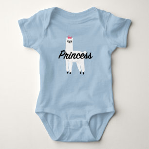 Diseño de Princesa Lama - Bodysuit de Jersey para 