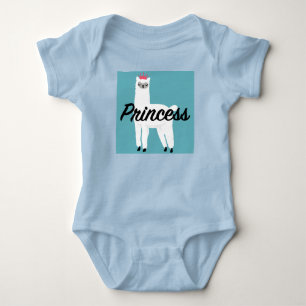 Diseño de Princesa Lama - Bodysuit de Jersey para 