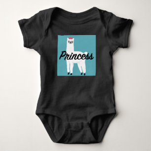 Diseño de Princesa Lama - Bodysuit de Jersey para 