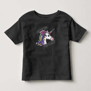 Diseño de Princesa Unicornio - Camiseta de Jersey 