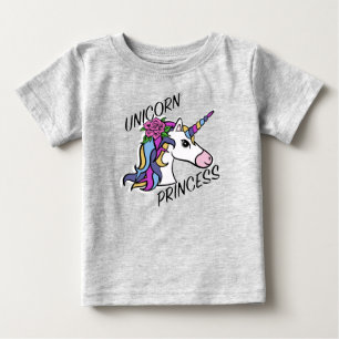 Diseño de Princesa Unicornio - Camiseta de Jersey 