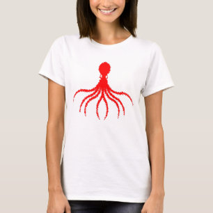 Diseño de pulpo angustiado - Camiseta básica mascu