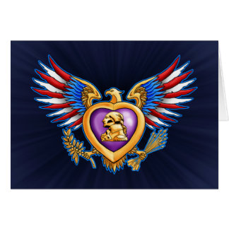 Diseño de Purple Heart