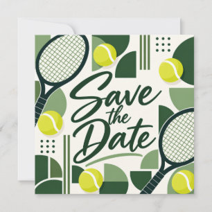 Diseño de raqueta y pelota para guardar la fecha d