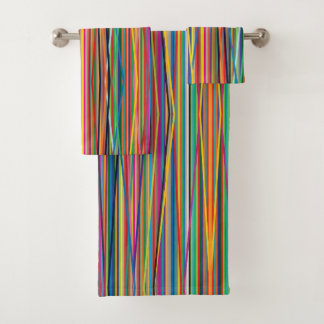Diseño de rayas abstractas coloridas