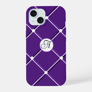 Diseño de rayas moradas y blancas para un diseño i
