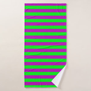 Diseño de rayas moradas y verdes