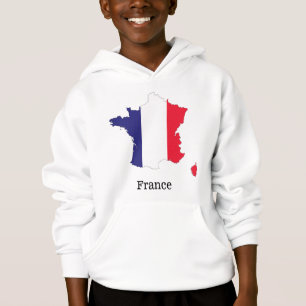 Diseño de recuerdo con la bandera de Francia en el