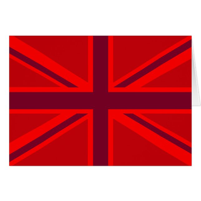 Diseño de Red Accent Union Jack (Anverso (Horizontal))
