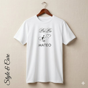 Diseño de regalo de camiseta simbólica Te quiero p