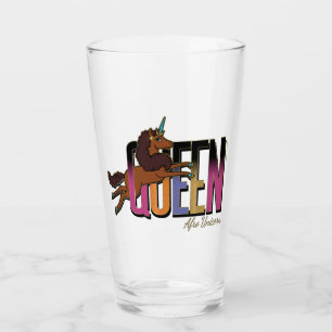 Diseño de Reina de Afro Unicornio