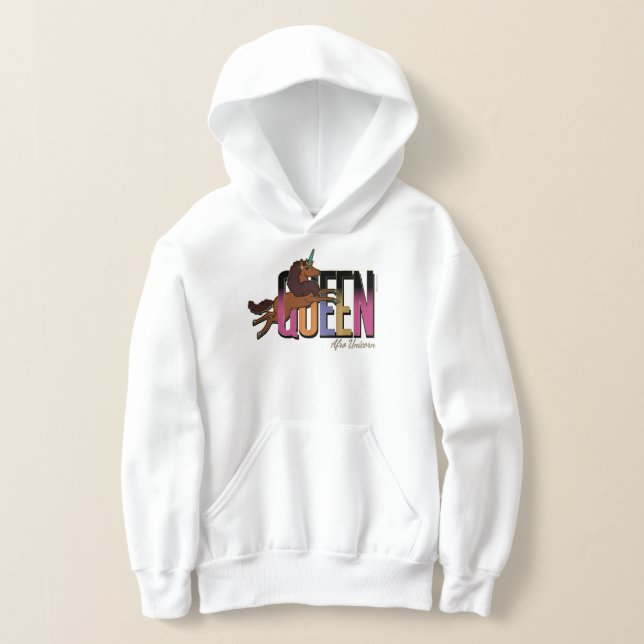 Diseño de Reina de Afro Unicornio (Distribución )