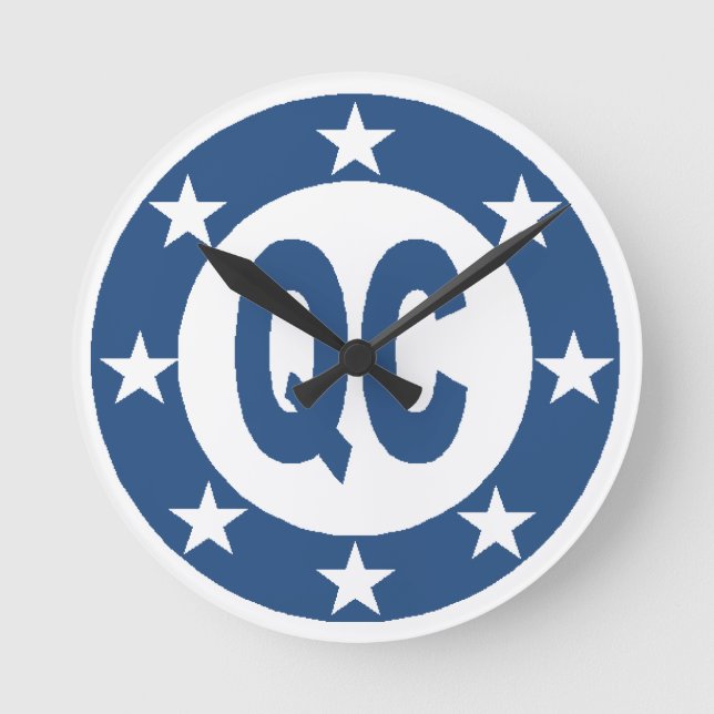 DISEÑO DE reloj de pared acrílico QUEBEC (Anverso)