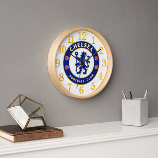 Diseño de reloj de pared decorativo del Chelsea FC