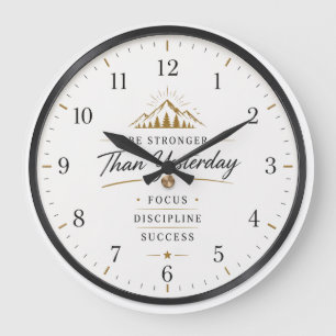 Diseño de reloj de pared personalizado moderno y e