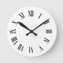 Diseño de reloj de vectores minimalista