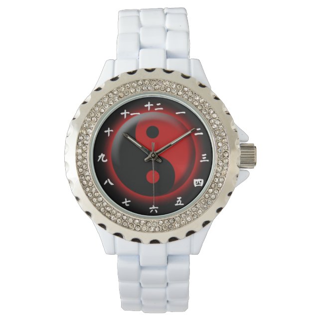 Diseño de relojes Yin Yang (Anverso)
